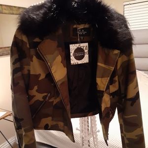 Dolls kill Camo jacket